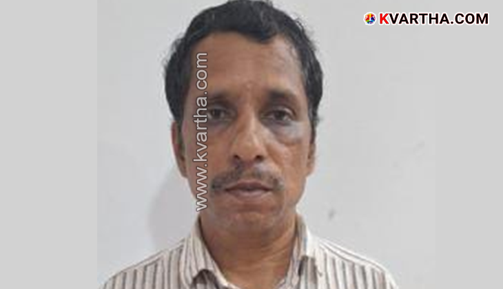 E.K. Shaji, secretary of the building society, arrested in connection with a fraud case in Kannur.