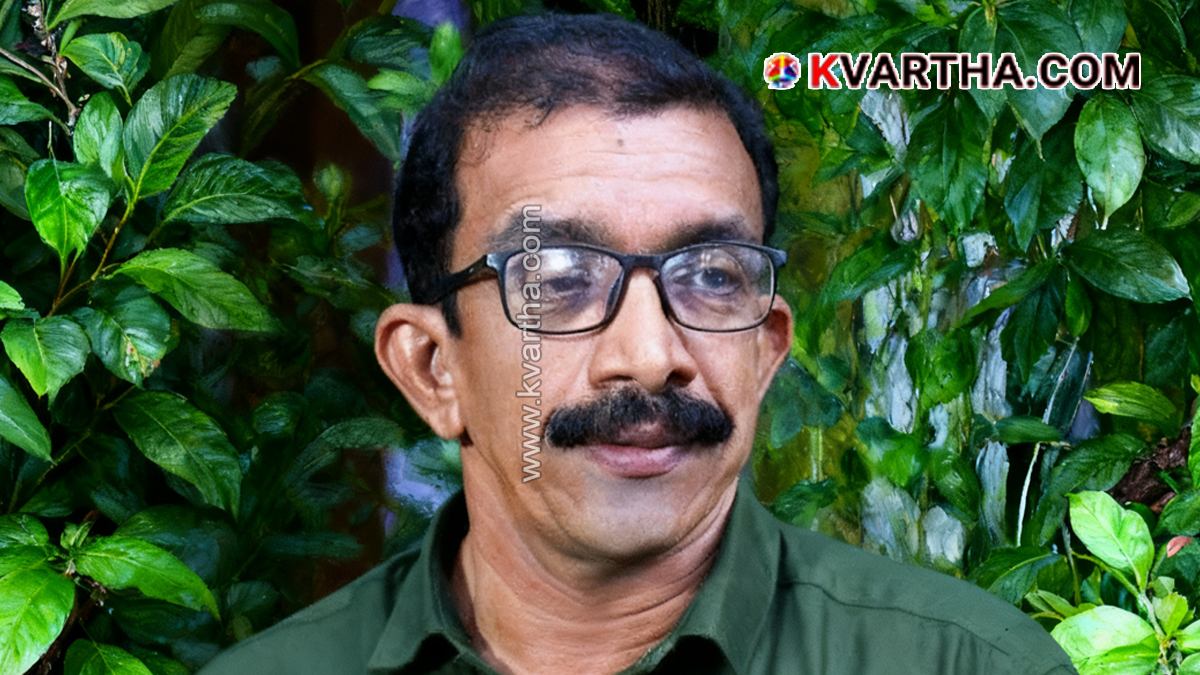 Portrait of late CPM leader V. Vinod.