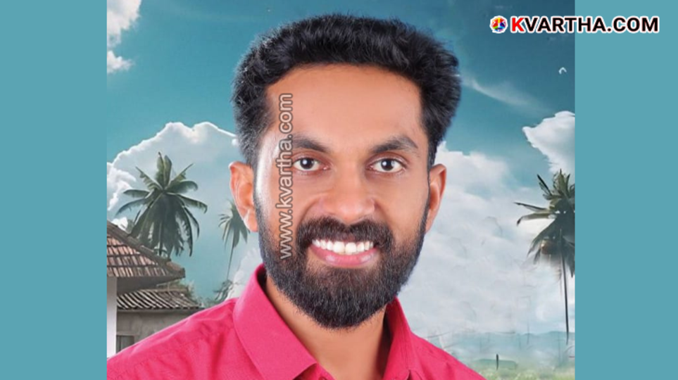  C. Vaishakh, CPM Rebel Candidate, celebrating election victory