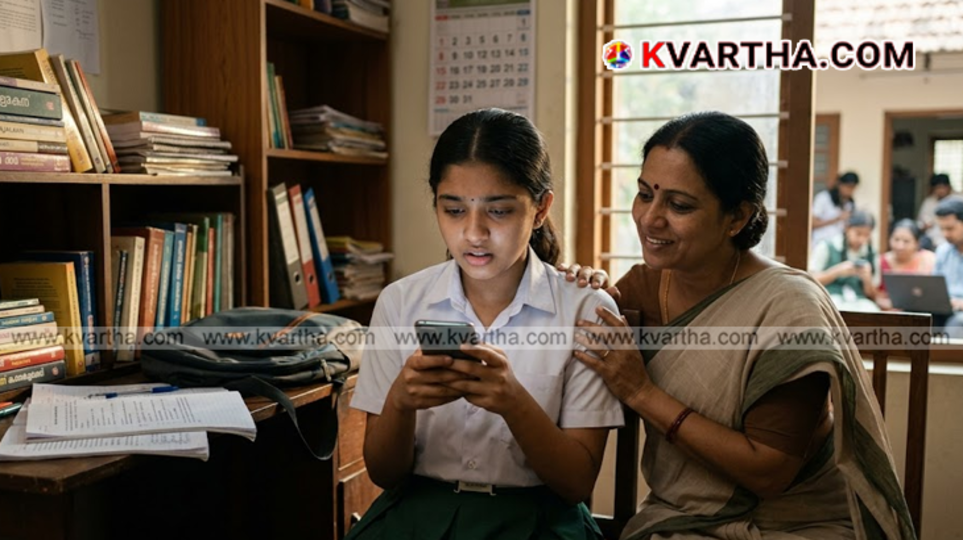 Official banner for Kerala SSLC Results 2026 announcement at 3 PM today.