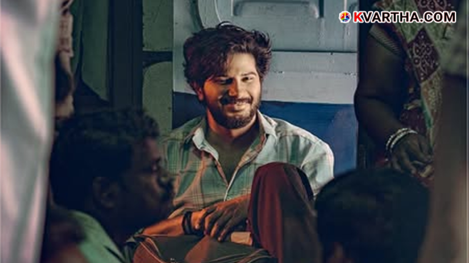 Poster of Dulquer Salmaan's upcoming Telugu movie Aakasham Lo Oka Tara.