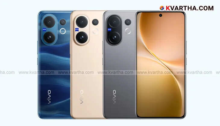 Vivo V60 smartphone in different colors, recently launched in India.