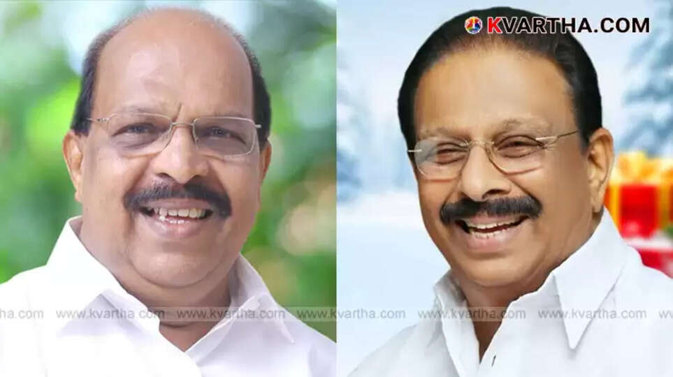 G. Sudhakaran and K. Sudhakaran, prominent Kerala political leaders.