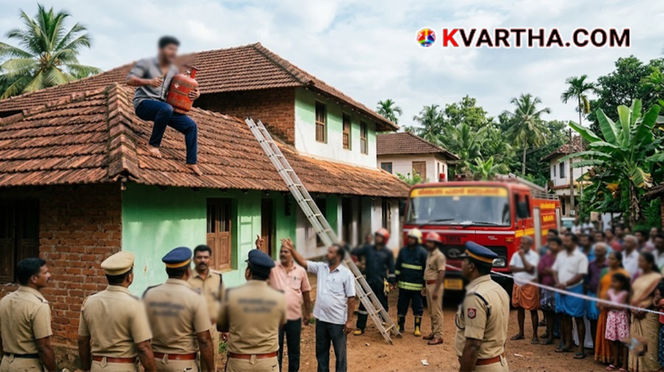 High Drama in Malappuram: BTech Graduate Threatens death with Gas Cylinder Over Hacked Instagram Account