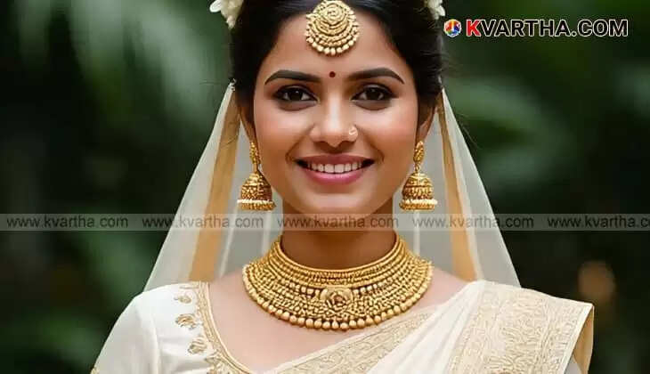 Bride Representing Kerala Gold Price July 22