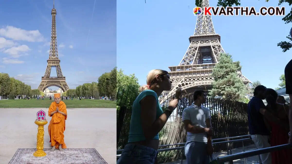 Eiffel Tower closed due to staff strike over removal of female employees during BAPS group visit  