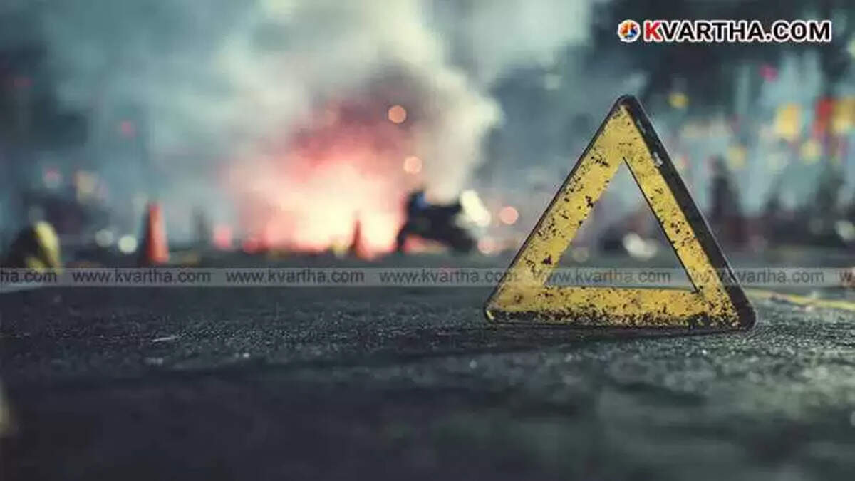 Scene of firecracker accident during celebration