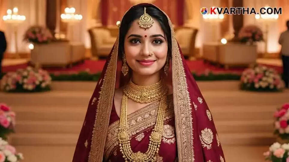 Bride Representing Kerala Gold Price January 20