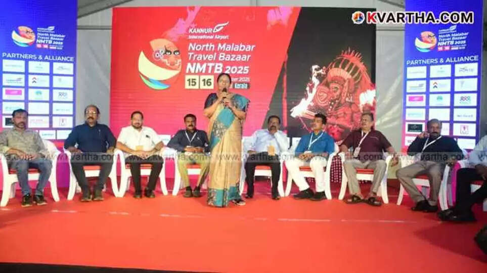 Delegates and participants at the North Malabar Travel Bazaar event.