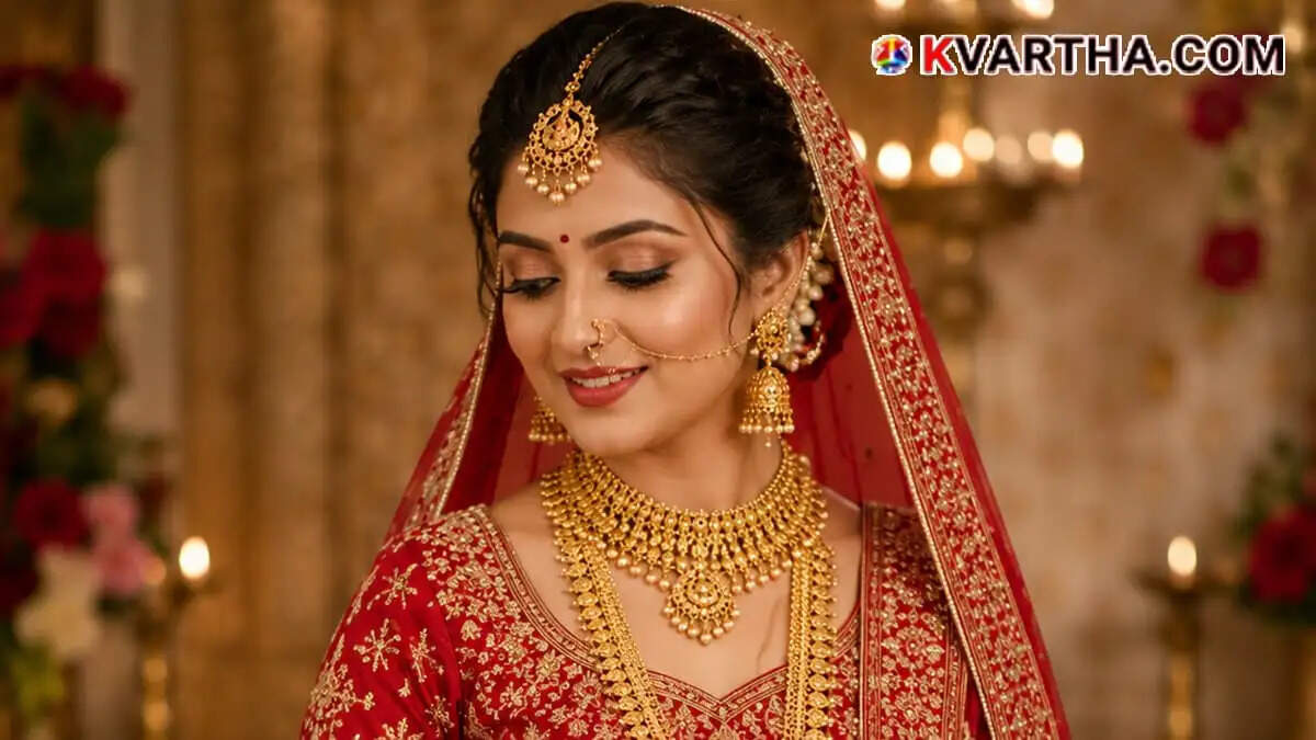 Bride Representing Kerala Gold Price July 28 