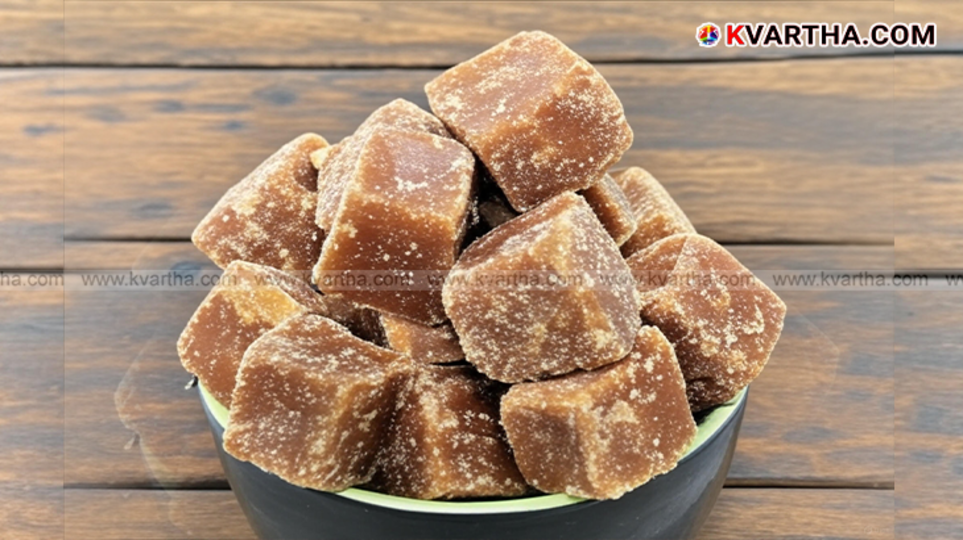 Image showing how to test for jaggery adulteration.