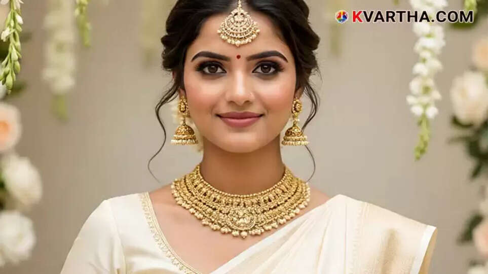 Bride Representing Kerala Gold Price January 02