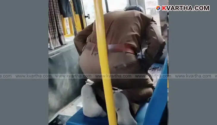 Karnataka RTC driver A.K. Mulla facing inquiry.