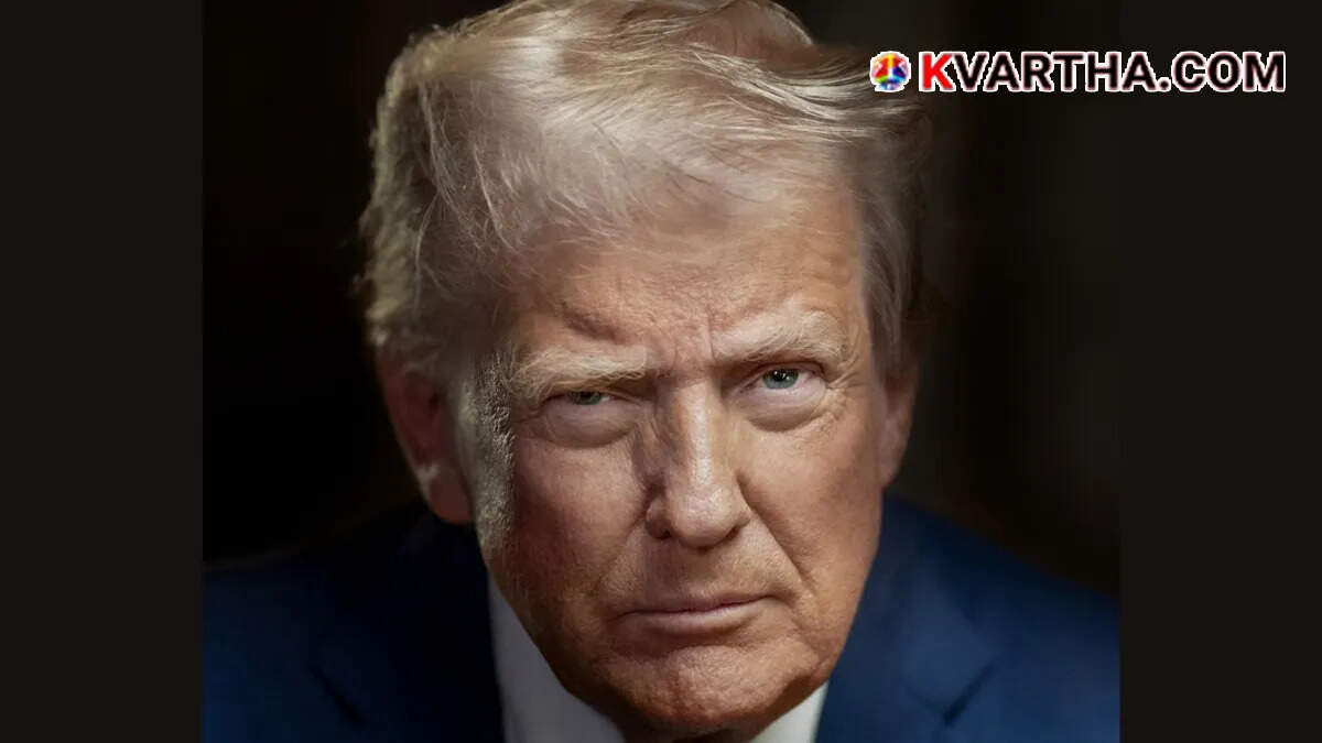 US President Donald Trump issuing a firm statement regarding international policies and Iran