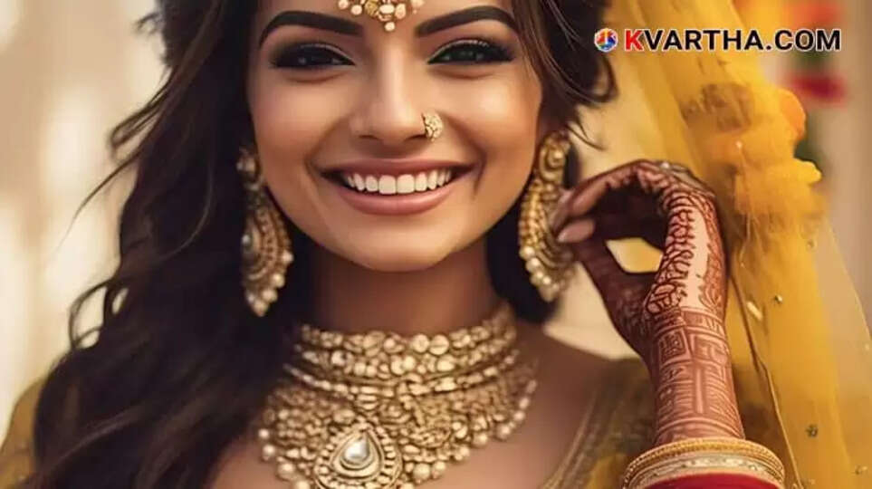 Bride Representing Gold Rate March 11Kerala