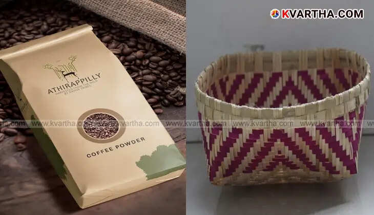 Athirappilly tribal valley brand products like coffee, honey, and pepper.