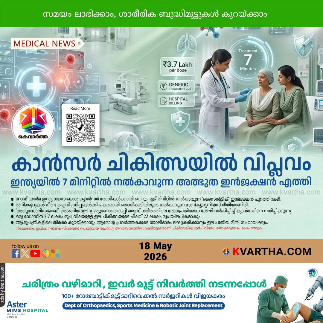 7 minute cancer injection india