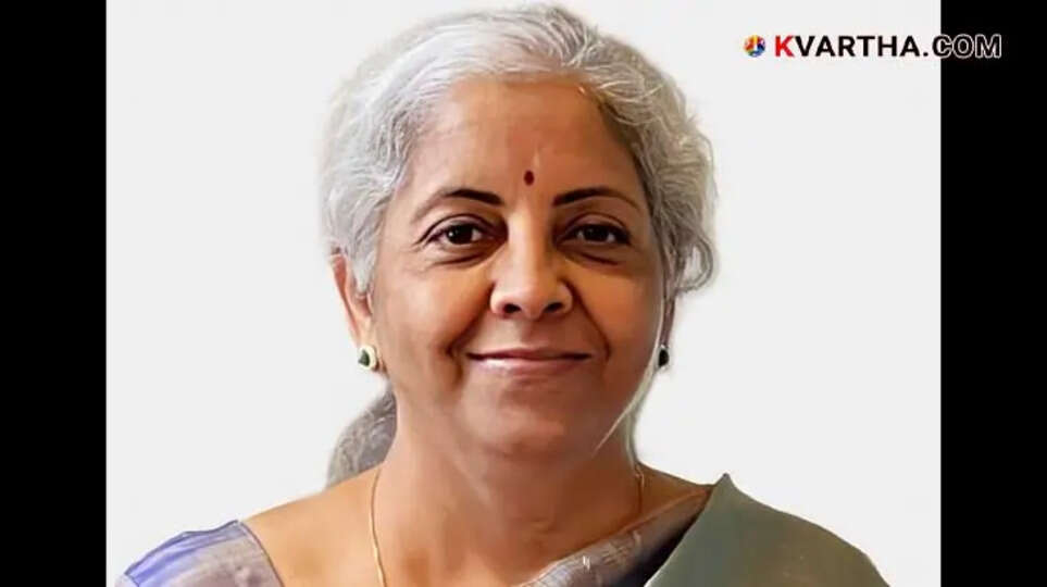 Finance Minister Nirmala Sitharaman