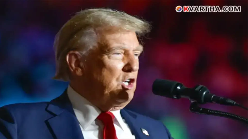 A symbolic image of US President Trump and diplomatic moves to withdraw from the Middle East war.