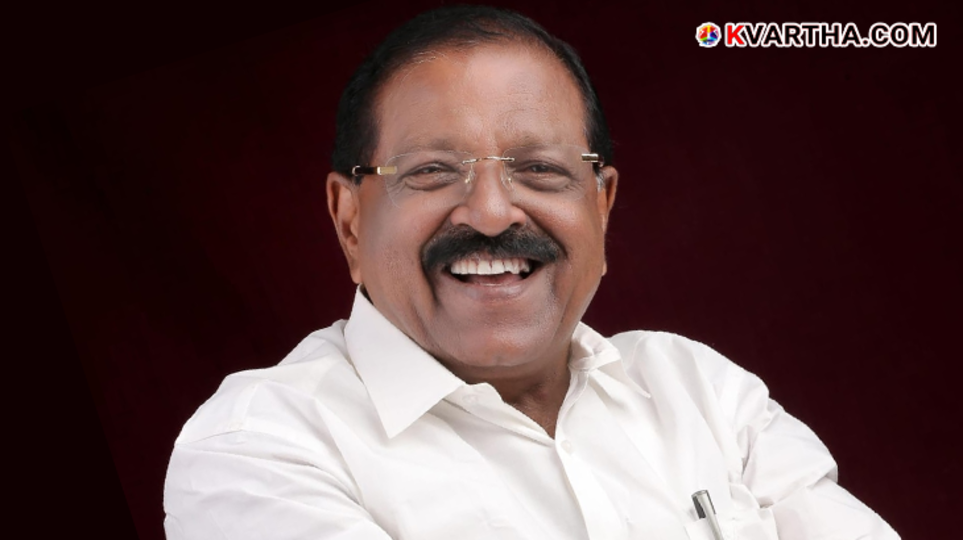 Rajmohan Unnithan speaks to media after court verdict in defamation case.