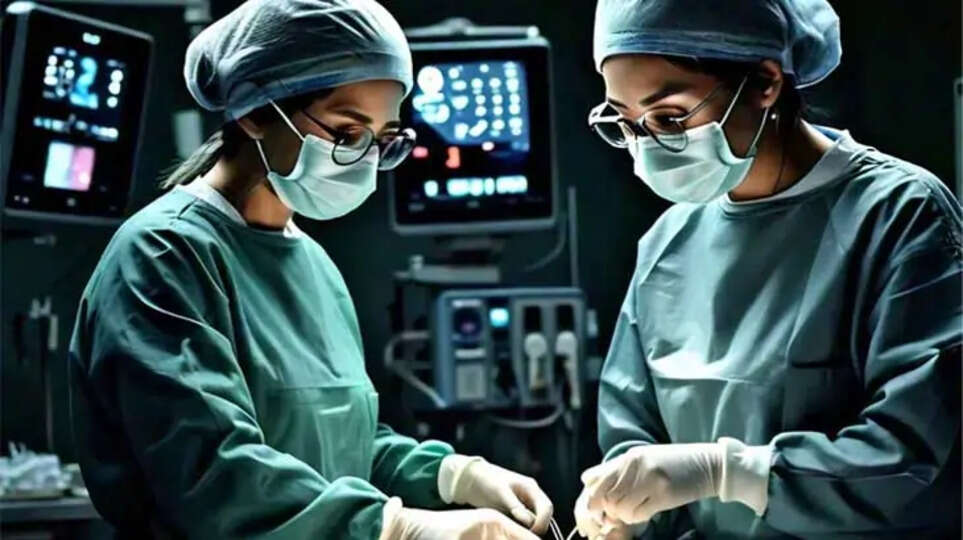 Photo file name & Alt Text: doctors_conducting_Surgery.jpg / Medical Complications at Harippad Govt. Hospital