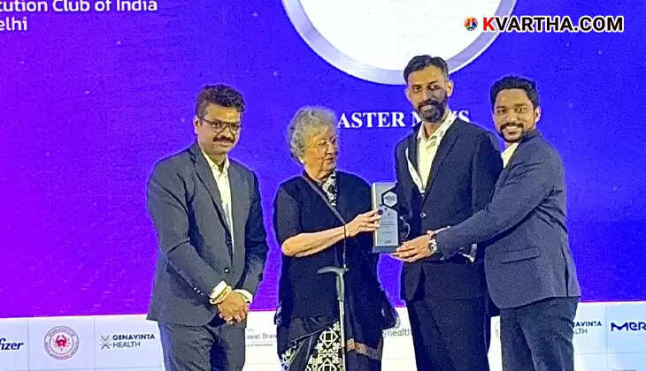 Aster MIMS Cancer Care Excellence, Award Recognition, Oncology Award