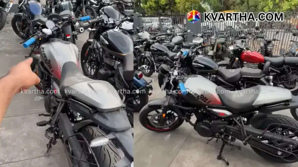 Royal Enfield Guerrilla 450 Spotted at Dealerships Ahead of Launch; Features New Vredestein Tyres and Colors