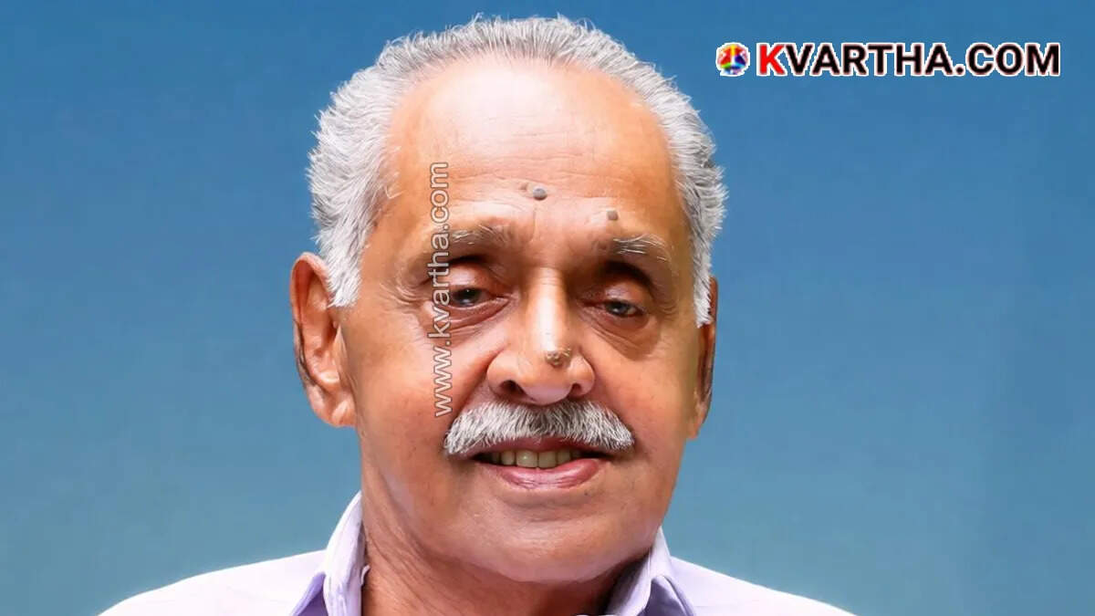 The late T.M. Xavier, the first President of Payyavoor Grama Panchayat.