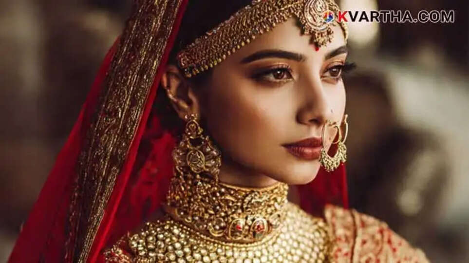 Bride Representing Kerala Gold Price April 29 Afternoon