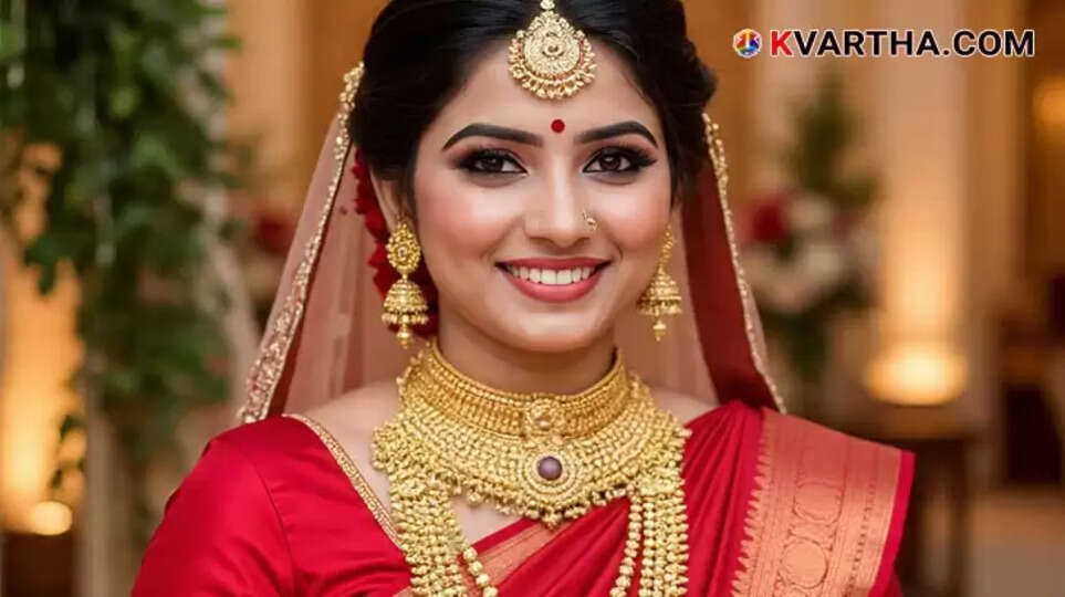 Bride Representing Kerala Gold Price January 01