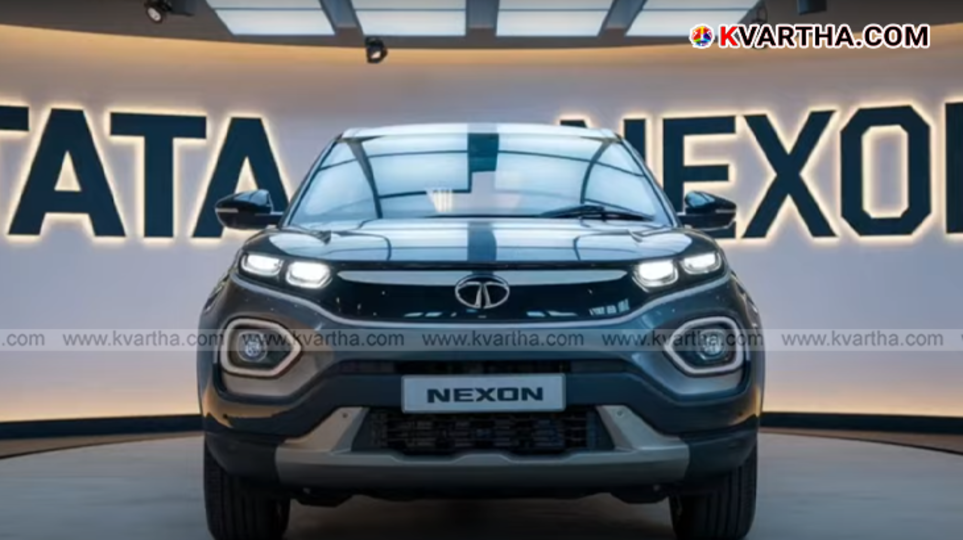 Tata Nexon 2025 model launched with new design.