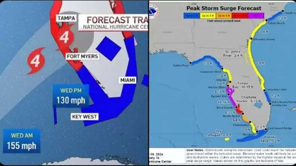 Florida faces 'matter of life and death' as Hurricane Milton closes in
