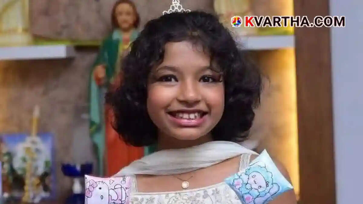image for the tragic car accident involving 6th-grade student Diva in Mananthavady