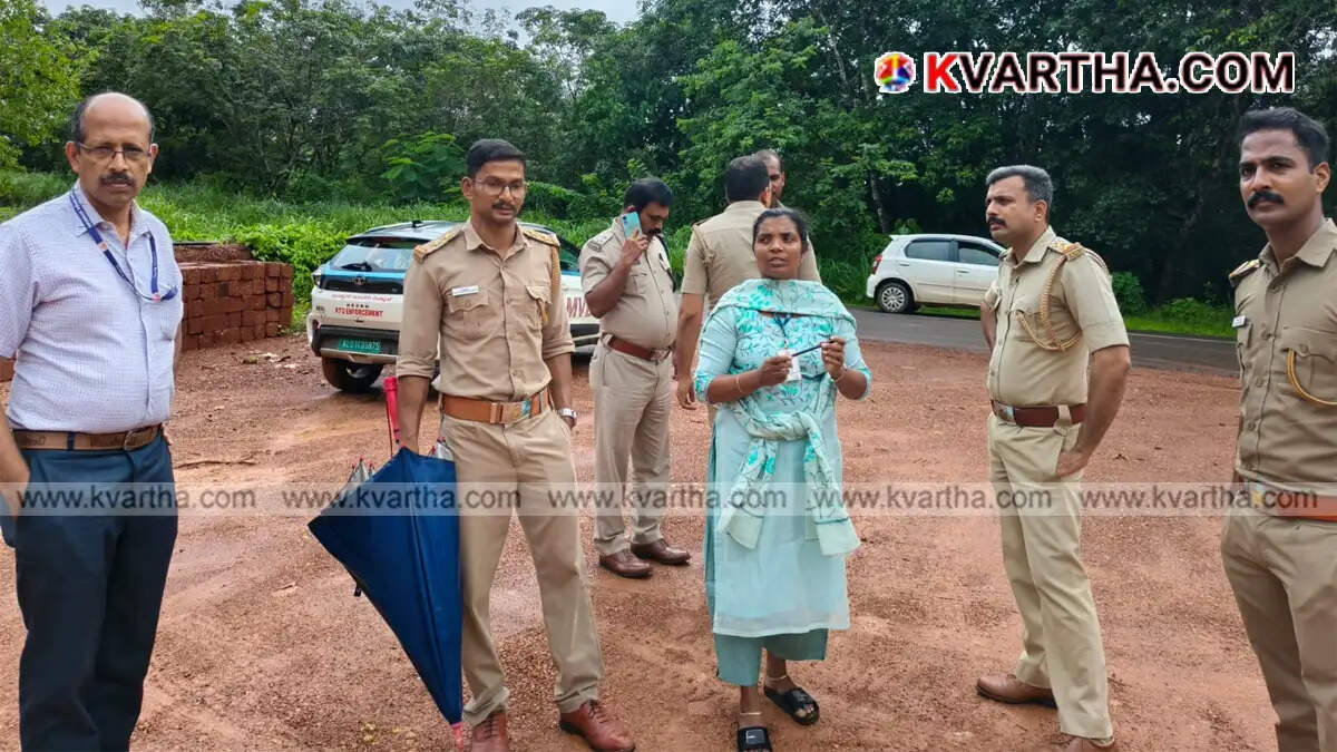 Image representing joint squad inspection against illegal mining in Kannur
