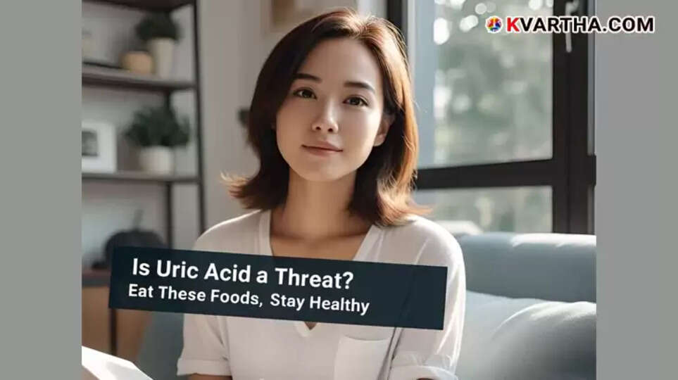 Foods to control uric acid levels and maintain health