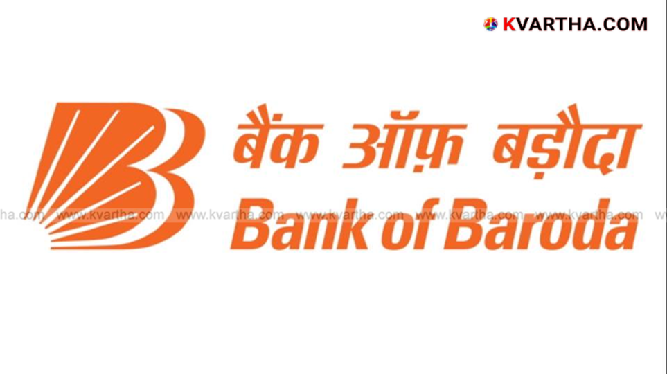 Bank of Baroda logo.