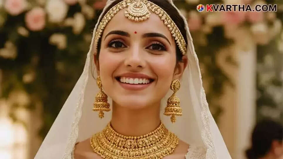 Bride Representing Kerala Gold Price August 15