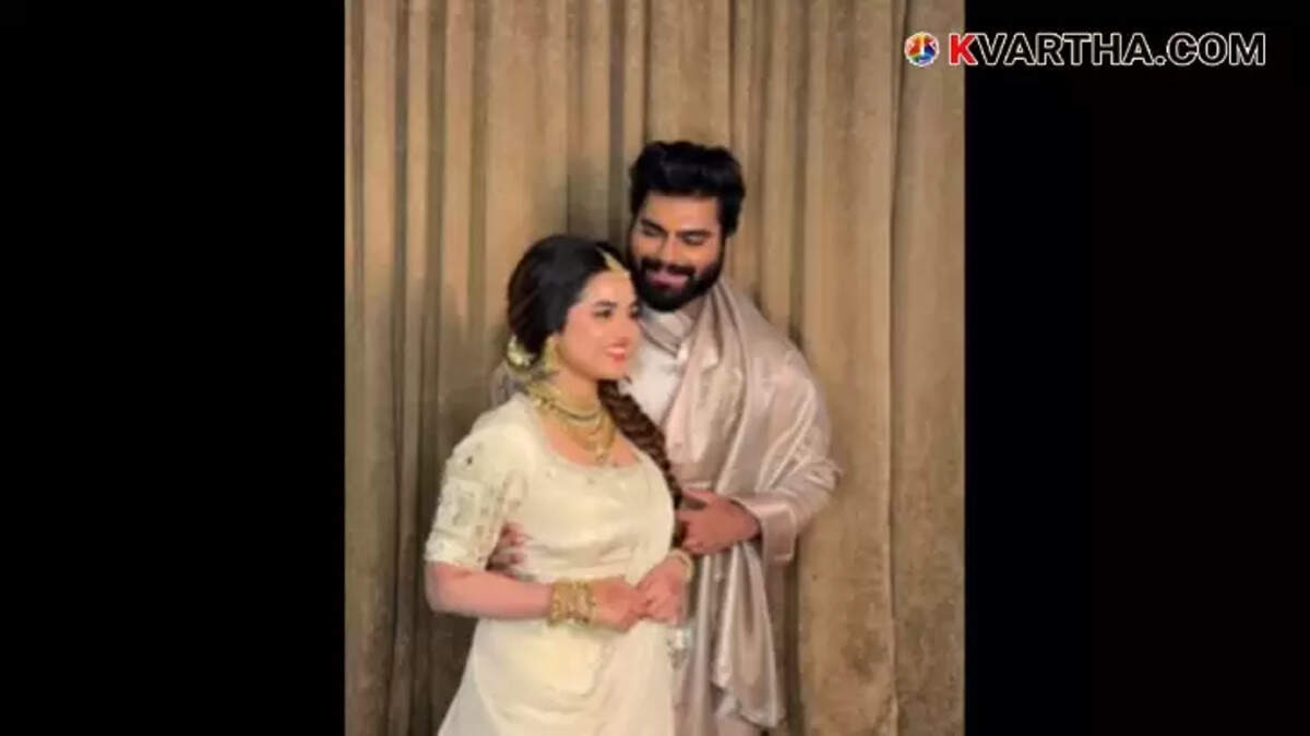 Robin and Aarthi's wedding ceremony in Guruvayur