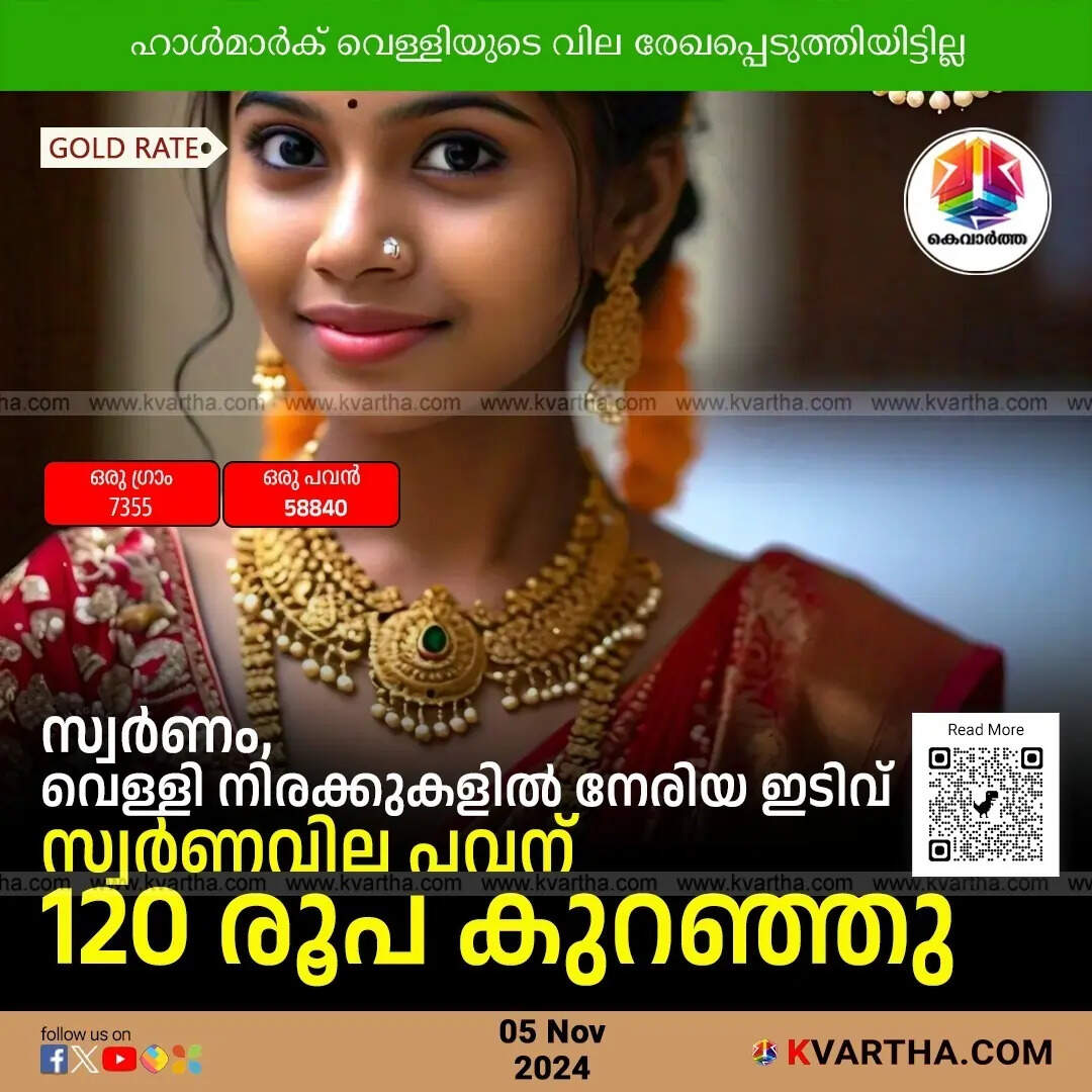 gold price november 05 kerala