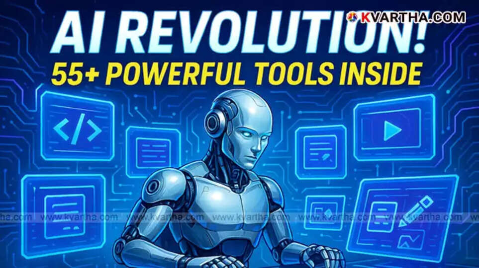 Collection of various AI tool icons.