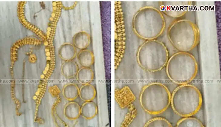 Gold ornaments found in yard wrapped in plastic cover in Karivellur
