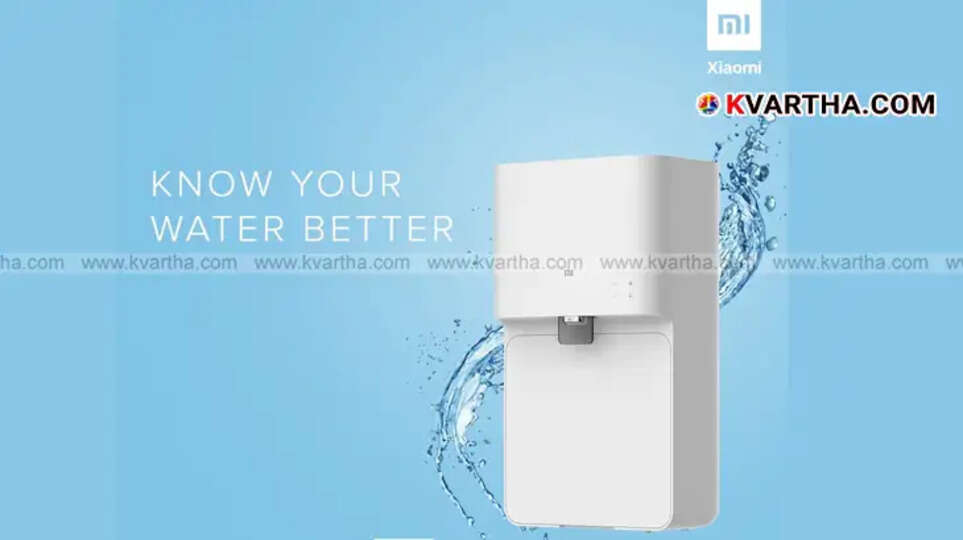 Faulty Xiaomi water purifier showing incorrect pipe connections.