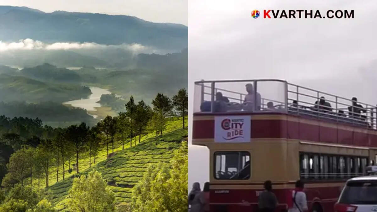 Double Decker Bus Service to Munnar for a scenic journey