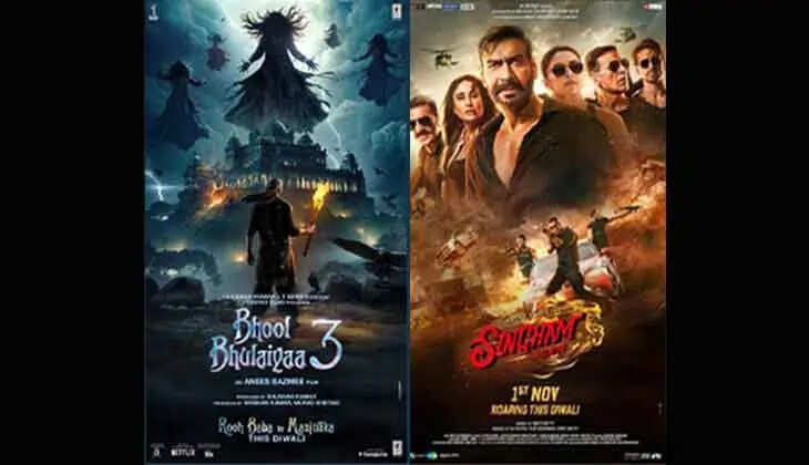 Box Office Clash: Bhool Bhulaiyaa 3 vs Singham Again