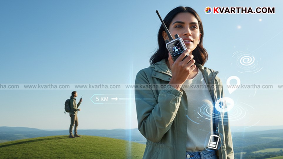 Xiaomi digital walkie talkie with color screen