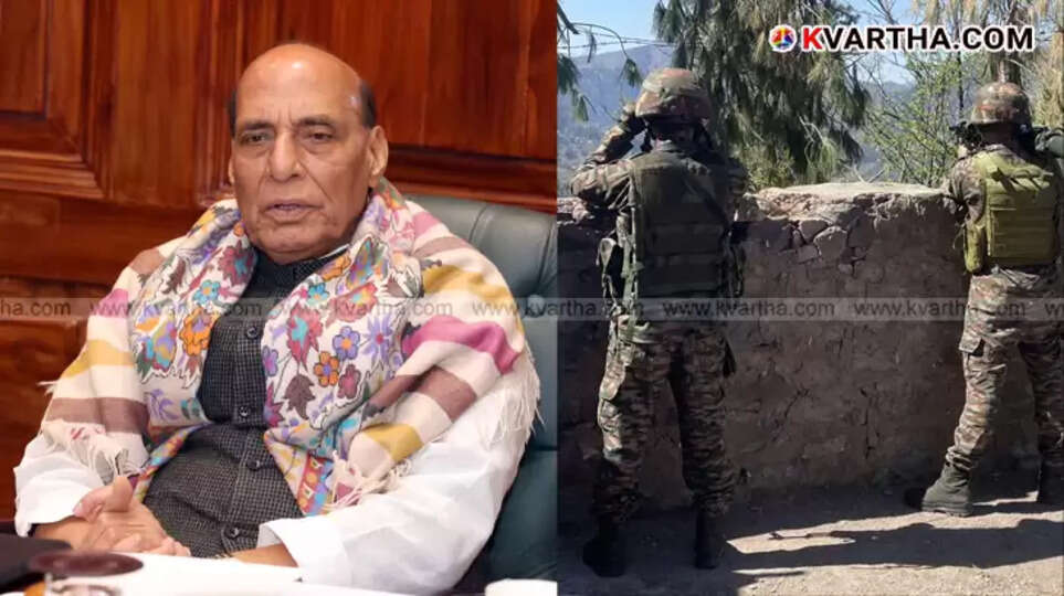 Symbolic image of Indian Army operation.