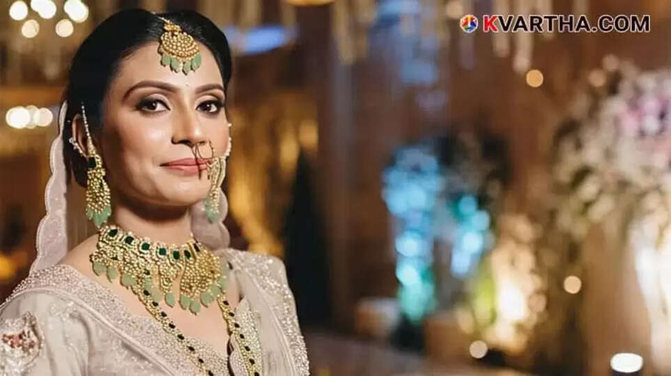 Bride Representing Gold Prices Soar in Kerala