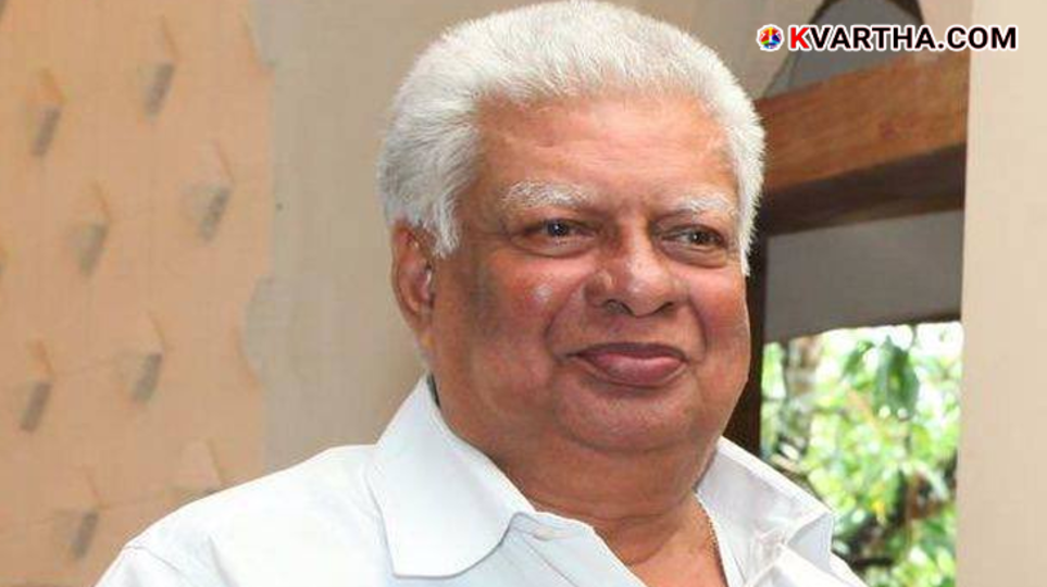 Senior Congress leader P.P. Thankachan.