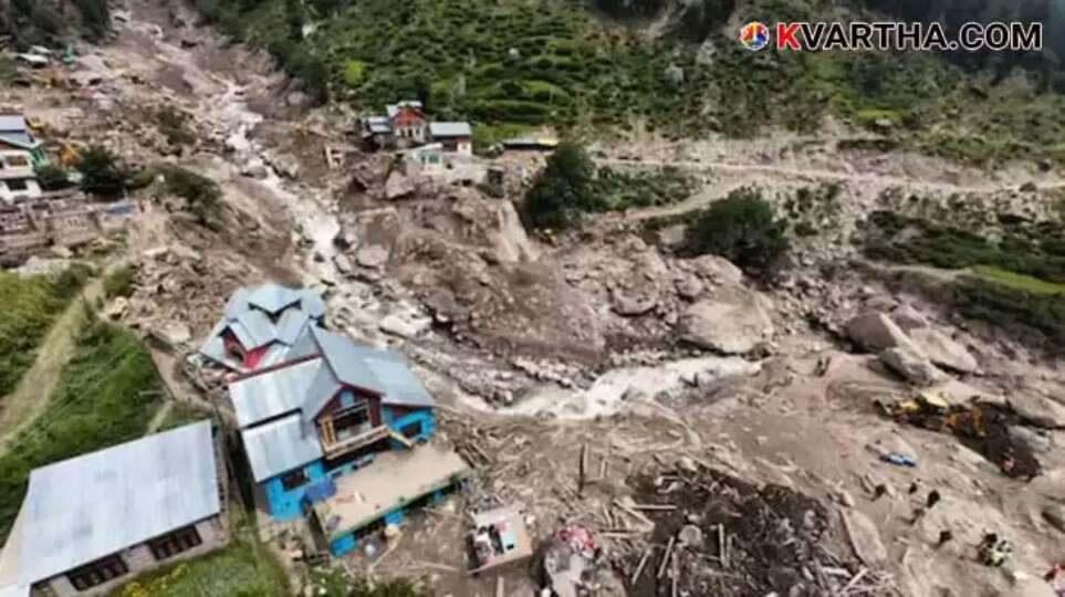Uttarakhand Hit by Another Cloudburst; Several People Missing, Homes and Buildings Damaged as Rescue Operations Begin