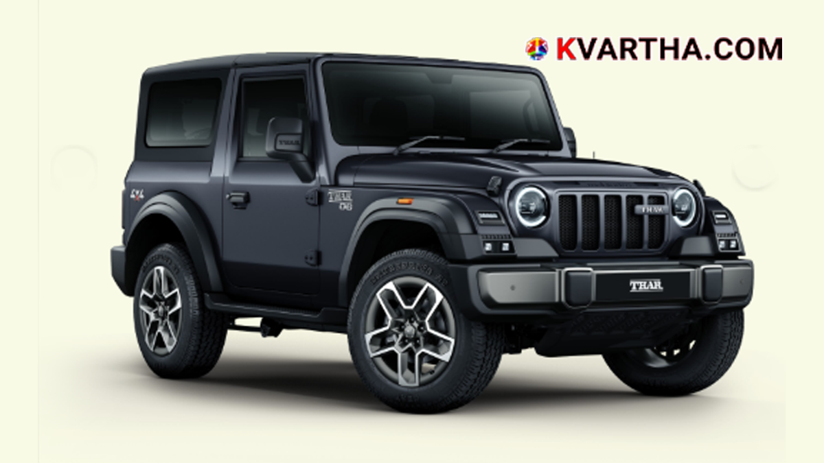 Representational image reflecting the newly launched Mahindra Thar OG SUV